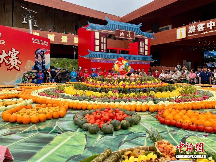 Online Casino：廣西甯明簸箕宴縯繹“舌尖盛宴”