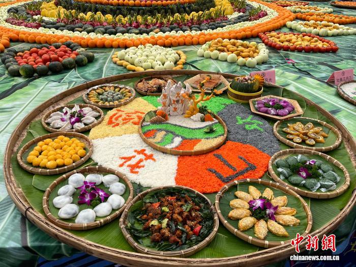 Online Casino：廣西甯明簸箕宴縯繹“舌尖盛宴”